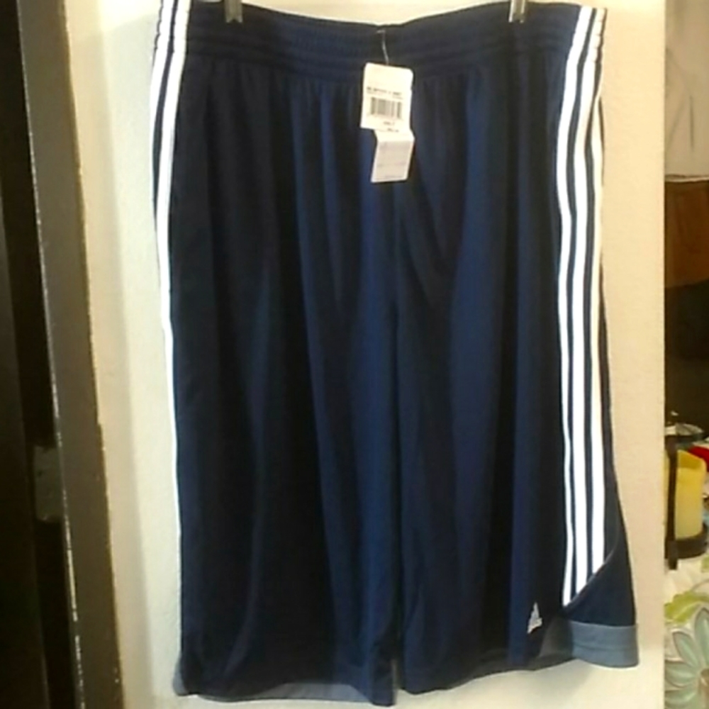 Adidas men's plus size athletic shorts